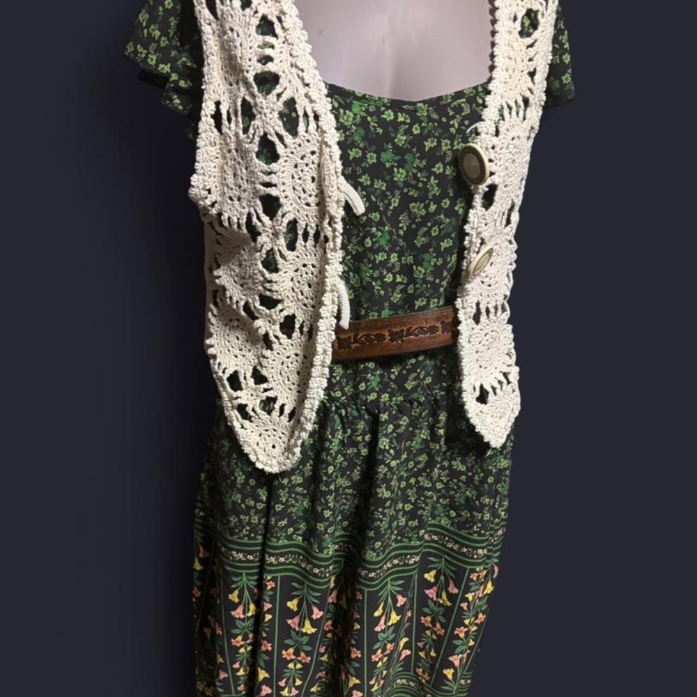 Bloom chic fairy core mushroom core sz 22 dress